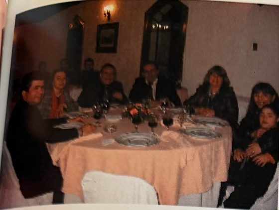 Alguaciles y sus familias en la cena de camaradería del juramento